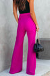 Meridress Hebe Split Hem High Rise Pants