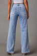 Meridress Timeless Distressed Straight Leg Splice Jeans