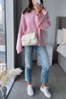 Meridress Crewneck Drop Shoulder Comfy Pullover Sweater