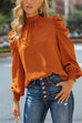 Meridress Mockneck Long Sleeve Blouse