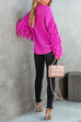 Meridress Crewneck Tassel Long Sleeve Loose Sweater