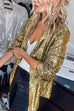 Meridress Fashion Style Open Front Sequin Cardigans