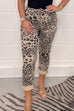 Meridress Drawstring Wasit Printed Comfy Joggers