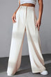 Meridress High Rise Wide Leg Pocketed Baggy Pants