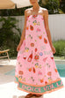 Meridress Strapless Tube Dolce Vita Holiday Print Maxi Dress