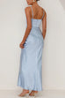 Meridress Backless Side Slit Maxi Cami Dress