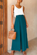 Meridress Elastic Waist Wide Leg Palazzo Pants