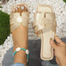 Meridress Summer Comfy Flat Slide Sandals