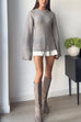 Coziest Long Sleeves Wool-blend Sweater