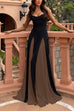 Meridress Spaghetti Strap Color Block Swing Maxi Party Dress(7 Colors Available!)