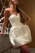 Meridress Sweetheart Neck Strapless Mini Party Dress