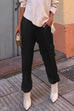 Meridress Casual Pocketed Cargo Satin Jogger Pants