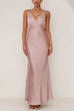 Meridress V Neck Sleeveless Maxi Party Dress