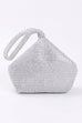 Meridress Full Rhinestones Bling Evening Clutch Handbag